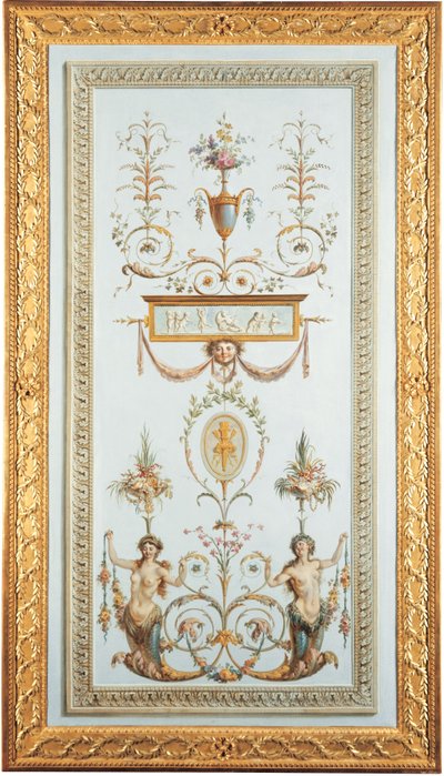 Decorative Panel by Jules Hugues and Jean Simon Rousseau