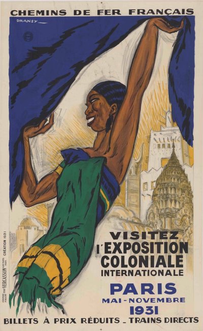 The Paris Colonial Exhibition by Jules Isnard Dransy