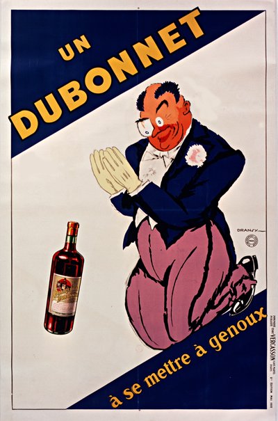 A Dubonnet to Kneel, 1932 by Jules Isnard Dransy