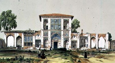 The Historic Palace of Asterabad, Persia, Plate 84 from 