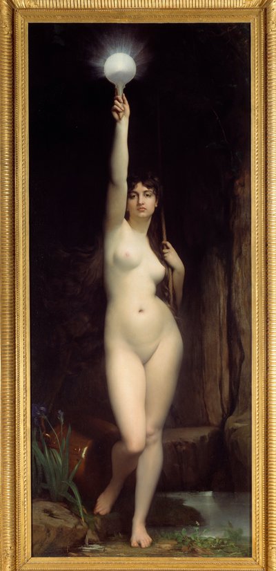 The Truth. Personification of the Truth by Jules Joseph Lefebvre