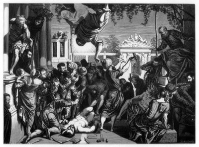 The Miracle of St Mark Freeing the Slave by Jules Lavee