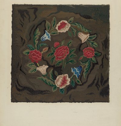 Hooked Rug by Jules Lefevere