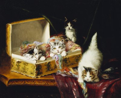 In the Needle Box by Jules Leroy