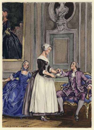 Illustration for Memoirs of Casanova by Jules Marie Auguste Leroux