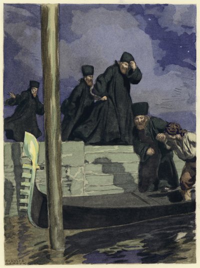 Illustration for Memoirs of Casanova by Jules Marie Auguste Leroux