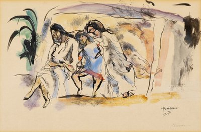 Siesta by Jules Pascin