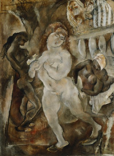 Susanna and the Elders by Jules Pascin