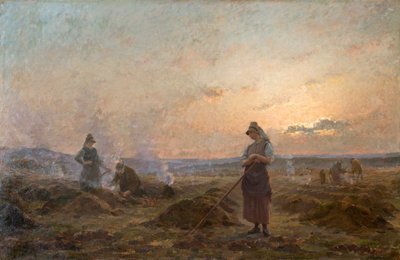 Evening in the Ardennes by Jules Raeymaekers