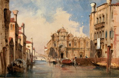 The Scuola di San Marco, Venice, c.1830 by Jules Romain Joyant