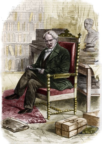Portrait of Alexander Von Humboldt by Jules Worms