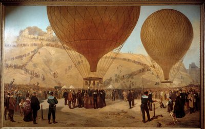 Leon Gambetta departs for Tours on the Armand-Barbes on October 7 by Jules and Guiaud Jacques  Didier