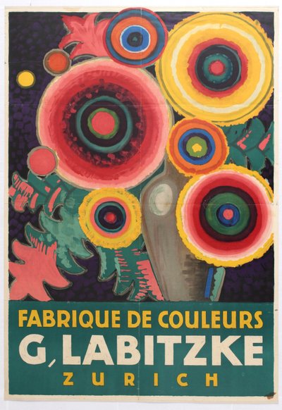 Labitzke Colour Paints Zurich, 1916 by Jules de Praetere