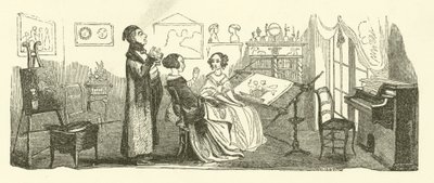 The Governess by Jules pseudonym for Gagne Jacques (after) Gagniet