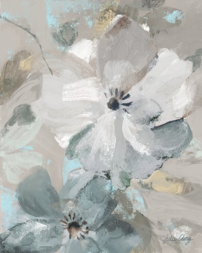 Soft Abstract Blooms by Julia Cheney