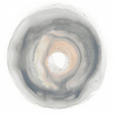 Calm Circles with Muted Gray and Beige Tones by Julia Contacessi