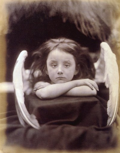 I Wait (Rachel Gurney as an Angel) by Julia Margaret Cameron
