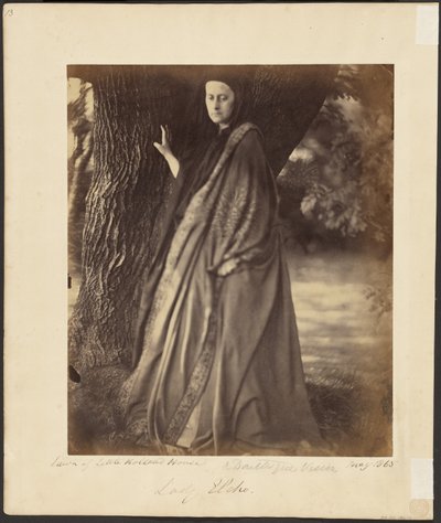 Lady Elcho / A Dantesque Vision by Julia Margaret Cameron