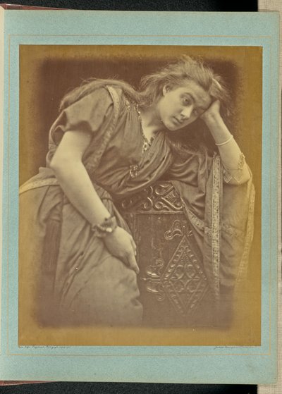 Mariana - She said I am aweary aweary I would that I were dead by Julia Margaret Cameron