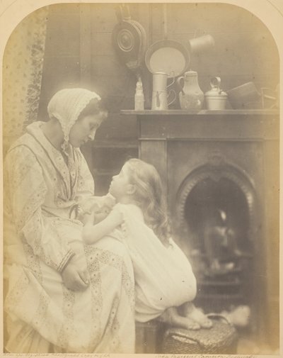 Mrs. Rachael Gurney May God Bring Father Safely Home, Three Fishers Went Sailing..., c. 1872-74 by Julia Margaret Cameron