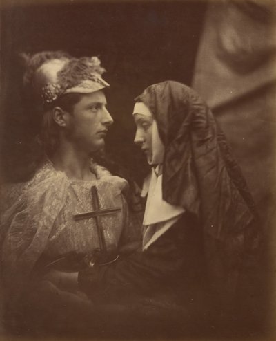 Sir Galahad and the Pale Nun by Julia Margaret Cameron
