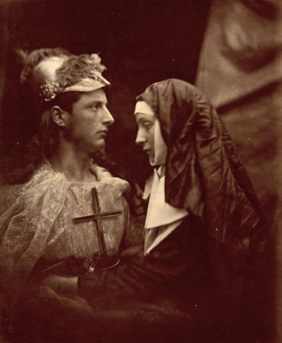 Sir Galahad and the Pale Nun by Julia Margaret Cameron