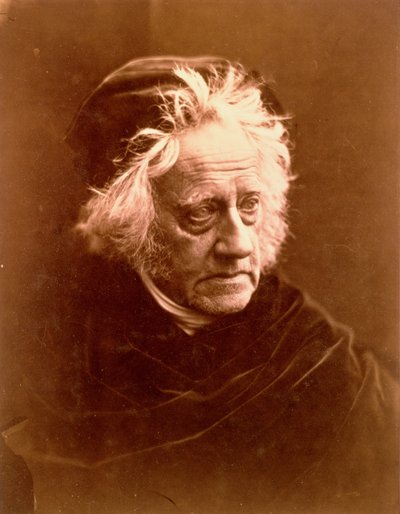 Sir John Frederick William Herschel, 1867 by Julia Margaret Cameron