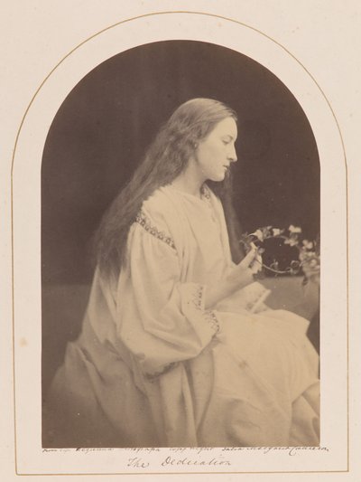 The Dedication (Hattie Campbell) by Julia Margaret Cameron