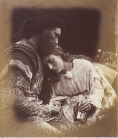 The Parting of Sir Lancelot and Queen Guinevere by Julia Margaret Cameron