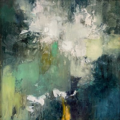Serene Green Bloom by Julia Purinton