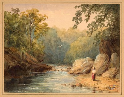 On the Emmet Burn, on the North Tyne by Julia Swinburne