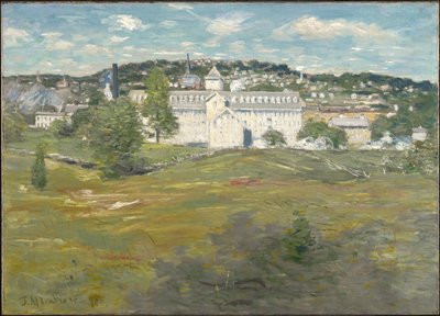 Willimantic Thread Factory by Julian Alden Weir