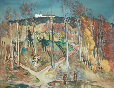 Garden (Forest Slope near Maria Taferl in the Wachau) by Julian Falat