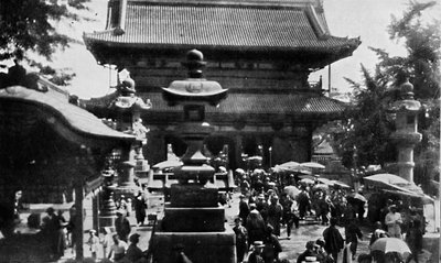 At Asakusa, the Great Temple of Tokyo, the Fortune-Telling Business is Brisk by Julian Leonard Street