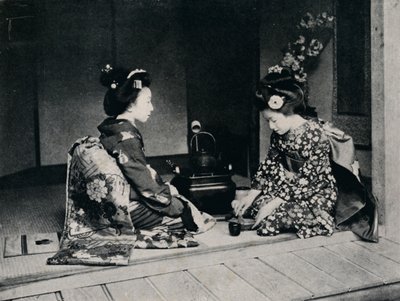 Ceremonial Tea Served by Lovely Japanese Hands by Julian Leonard Street