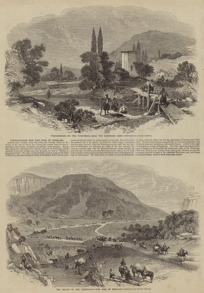 Tchourgoun and the Pass of Barglar by Julian Portch