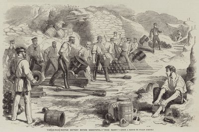 The 10-Inch Mortar Battery before Sebastopol, Make Ready! by Julian Portch