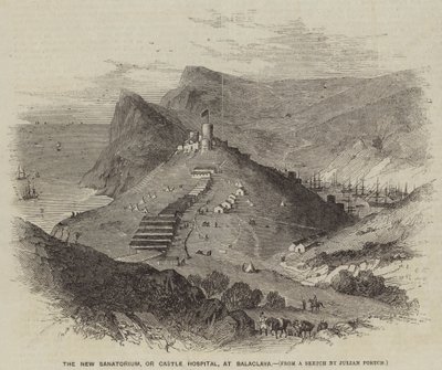 The New Sanatorium, or Castle Hospital, at Balaclava by Julian Portch