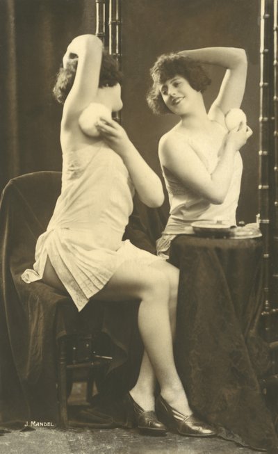 Girl at a Dressing Table by Julian Mandel