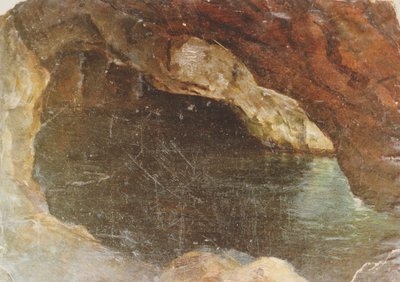 Cave with Water by Julie Wilhelmine Hagen-Schwarz