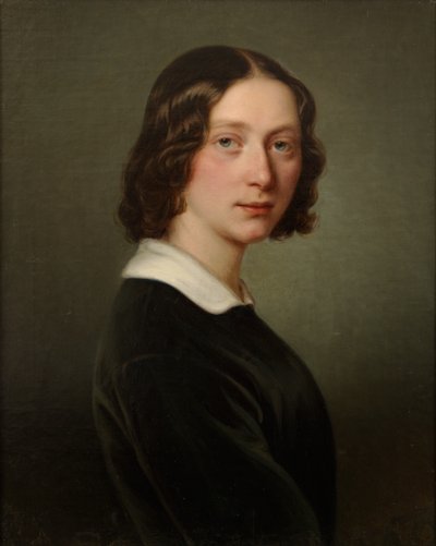 Portrait of M. Keller by Julie Wilhelmine Hagen-Schwarz