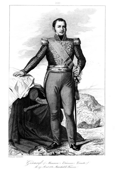 Etienne Maurice Gerard, French General and Statesman by Julien Leopold Boilly