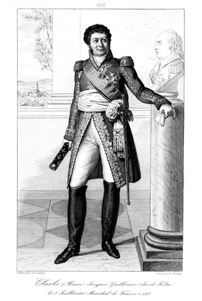 Henri Jacques-Guillaume Clarke, Duc de Feltre and Marshal of France by Julien Leopold Boilly