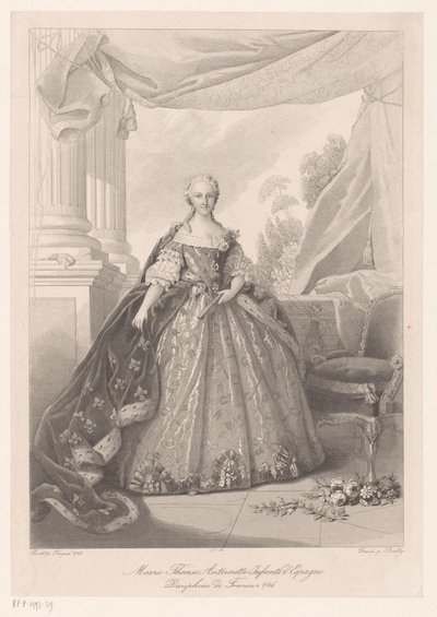 Portrait of Maria Theresa of Bourbon by Julien Leopold Boilly