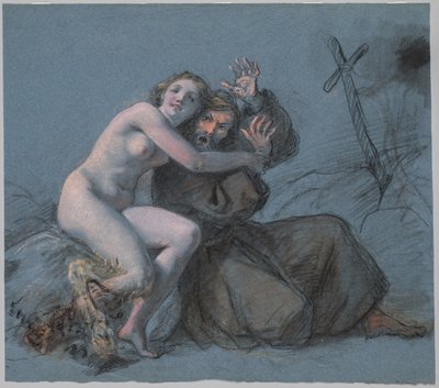 The Temptation of St. Anthony by Julien Leopold Boilly