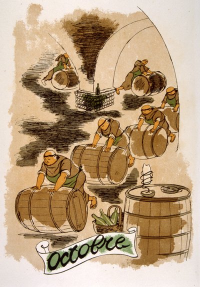 Humorous Wine Illustration by Julien Pavil