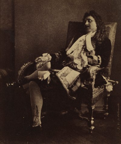 Mr. Leroux in the Role of Alceste in Le Misanthrope, mid-1850s by Julien Vallou de Villeneuve