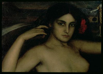 Altarpiece of Love (detail) by Julio Romero de Torres