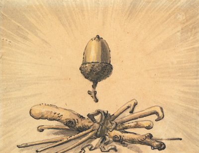 Acorn Strength by Julius Caesar Ibbetson