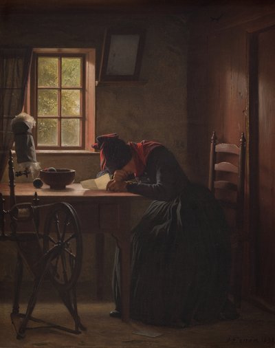 A Telegram by Julius Exner